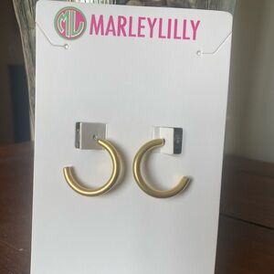 Marleylilly Gold Cuff Hoops